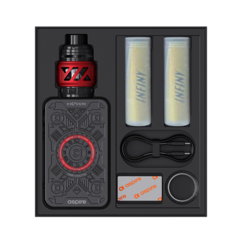 Kit e cigarette Revolto de Aspire édition black and red Cigusto  | Cigusto | Cigarette electronique, Eliquide