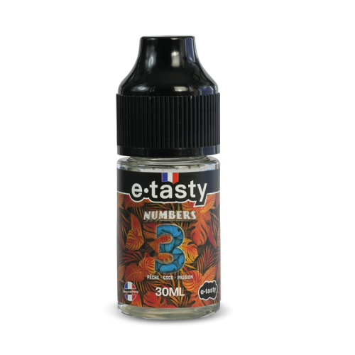 Arome Concentré DIY Numbers 3 30 ml E Tasty |Cigusto | Cigusto | Cigarette electronique, Eliquide