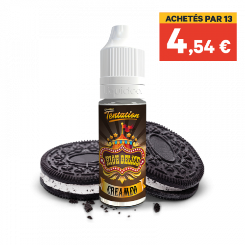 E Liquide Creamo Tentation 10 ML Liquideo 4 taux de Nicotine | Cigusto | Cigarette electronique, Eliquide