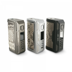 Coffret Box Thelema DNA 250C Gun Metal | Cigusto | Cigarette electronique, Eliquide