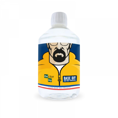 Base DIY 50/50 Neutre 500 ml  France 0 mg - Doctor DIY par Cigusto | Cigusto | Cigarette electronique, Eliquide