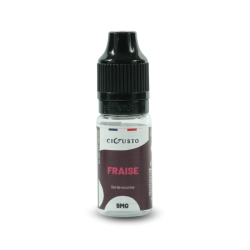 Eliquide Fraise Sel de nicotine Cigusto | Ecigarette | Cigusto | Cigarette electronique, Eliquide