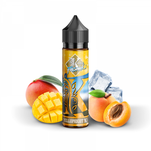 E Liquide K Fresh Yellopricot 50 ML Knoks Nicotine 0g | Cigusto | Cigarette electronique, Eliquide