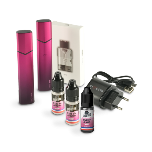 Pack Duo Pods Decouverte | Cigusto | Cigarette electronique, Eliquide