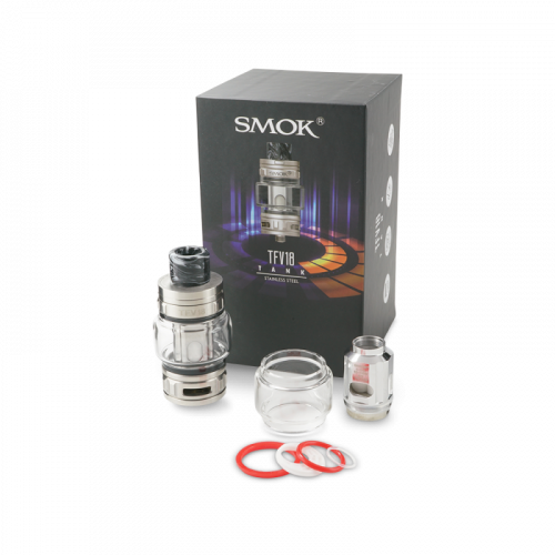 Clearomiseur TFV18 Smoktech, clearomiseur XXL de 7,5 ml | Cigusto | Cigusto | Cigarette electronique, Eliquide