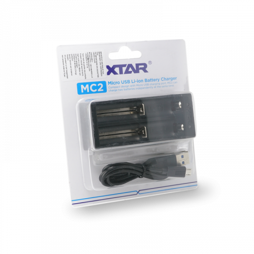 Chargeur accumulteurs XTAR MC2 Noir | Cigusto | Cigarette electronique, Eliquide