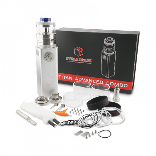 Kit Titan Advanced Combo Steam Crave | Cigusto | Cigarette electronique, Eliquide