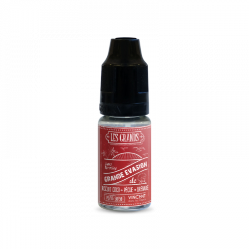 Grande Evasion "Les Grands" 0 ml  6 mg Gourmand 50/50 France 6 mg | Cigusto | Cigarette electronique, Eliquide