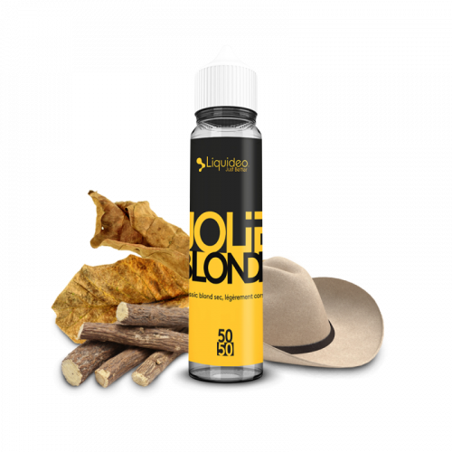 E Liquide Jolie Blonde Fifty Salt  50 ML Liquideo Nicotine 0g | Cigusto | Cigarette electronique, Eliquide