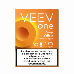 Cartouche pré remplie eliquide Veev One Deep Yellow 20 mg | Cigusto | Cigarette electronique, Eliquide