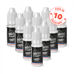 Pack de 10 Boosters Sel de nicotine CIGUSTO - 50/50 | Cigusto | Cigarette electronique, Eliquide