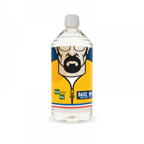 Base DIY 50/50 neutre, base DIY 1 litre 0 mg, e-liquide de base 50/50 Doctor DIY | Cigusto | Cigusto | Cigarette electronique, Eliquide