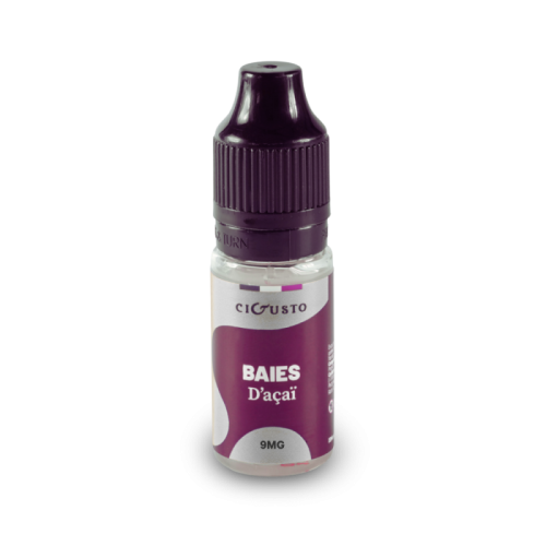 E Liquide BAIE ACAI SDN 10ml - Sels de nicotine Cigusto Classic | Cigusto | Cigarette electronique, Eliquide