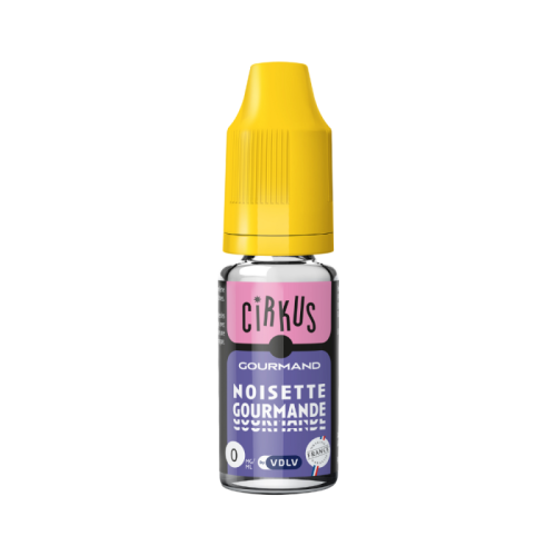 E liquide Noisette Gourmande Cirkus VDLV - 10 ml|Cigusto | Cigusto | Cigarette electronique, Eliquide