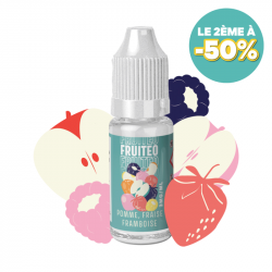 E Liquide POMME FRAISE FRAMBOISE 10 ml - Fruiteo