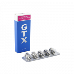 Résistances GTX de 0,2 à 1,2 ohm, boite de 5 résistances Vaporesso pour GTX One | Cigusto | Cigusto | Cigarette electronique, Eliquide