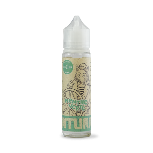 E-liquide Menthe Verte Natural Curieux, e-liquide à la menthe verte en flacon de 50 ml | Cigusto | Cigusto | Cigarette electronique, Eliquide