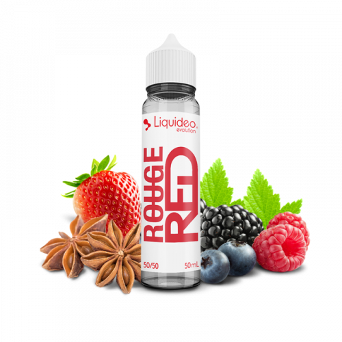 E Liquide Rouge Red Evolution Fruite  50 ML Liquideo Nicotine 0g | Cigusto | Cigarette electronique, Eliquide