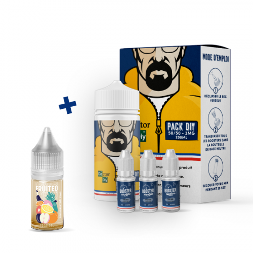 Pack DIY Tropical 30 ml Fruiteo - Diy e liquide|Cigusto | Cigusto | Cigarette electronique, Eliquide