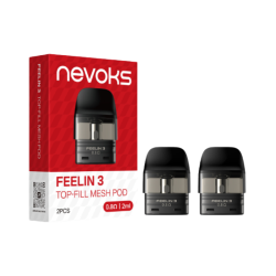 Cartouche Feelin 3 avec une résistance intégrée de chez Nevoks | Cigusto | Cigarette electronique, Eliquide