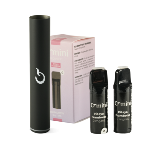 Kti Batterie ecigarette G Mini + 2 cartouches saveur Pitaya Framboise | Cigusto | Cigarette electronique, Eliquide