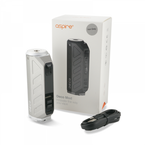 Box Mod Deco 100 Watts  - Aspire | Cigusto | Cigarette electronique, Eliquide