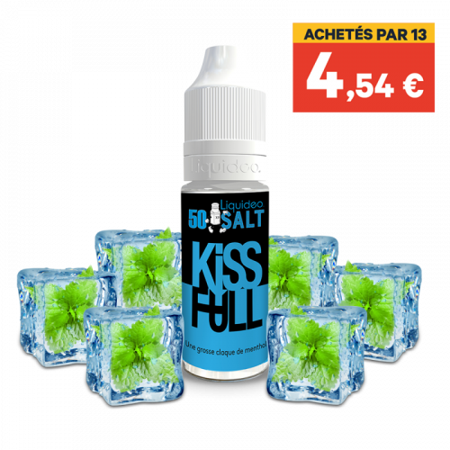 E Liquide France Kiss Full Fifty Salt 10 ML - Liquideo sel de Nicotine | Cigusto | Cigarette electronique, Eliquide
