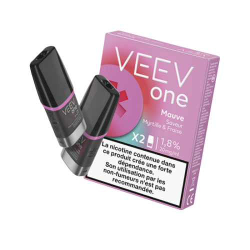Cartouche pré remplie eliquide Veev One Mauve 20 mg | Cigusto | Cigarette electronique, Eliquide