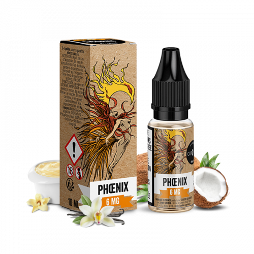 E Liquide Phoenix Curieux | Cigusto | Eliquide nicotine | Cigusto | Cigarette electronique, Eliquide