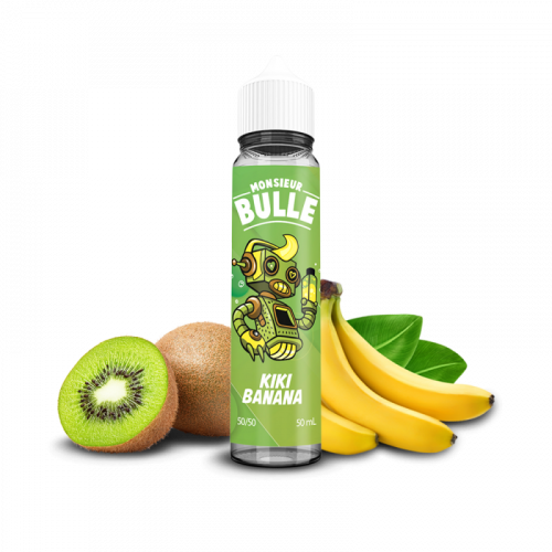 E Liquide Mr Bulle Kiki Banana 50 ML Liquideo Nicotine 0g | Cigusto | Cigarette electronique, Eliquide