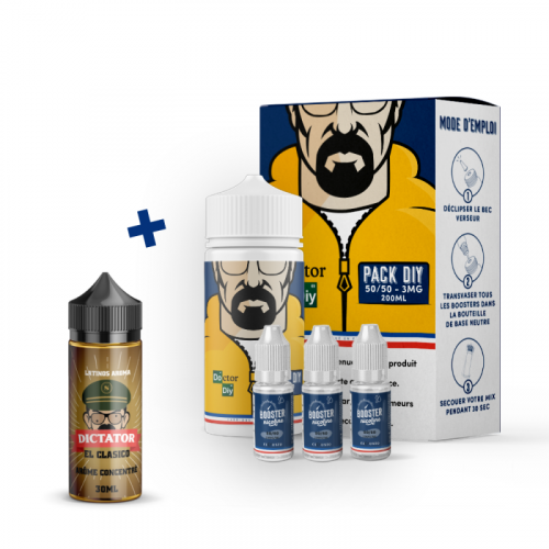 Pack DIY EL CLASSICO 230 ml 50/50 - Savouera| Cigusto | Cigusto | Cigarette electronique, Eliquide