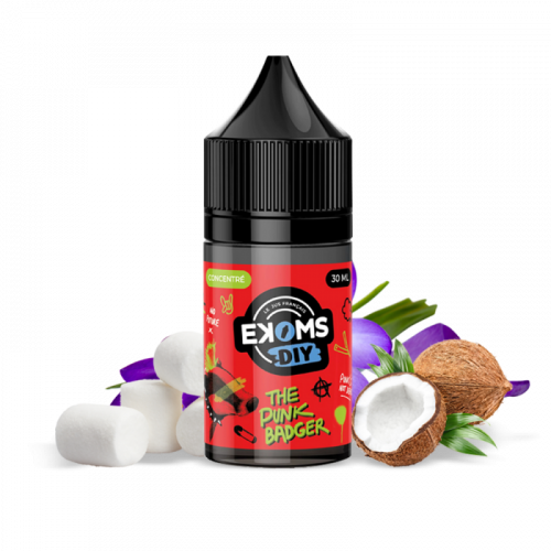 Concentré Badger Punk 30 ml - EKOMS | Cigusto | Cigarette electronique, Eliquide