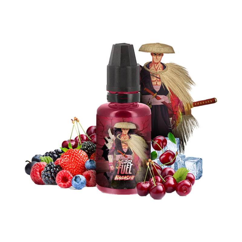 Nagashi concentré 30ml FIGHTER FUEL - Cerise, fruits rouges et fraicheur