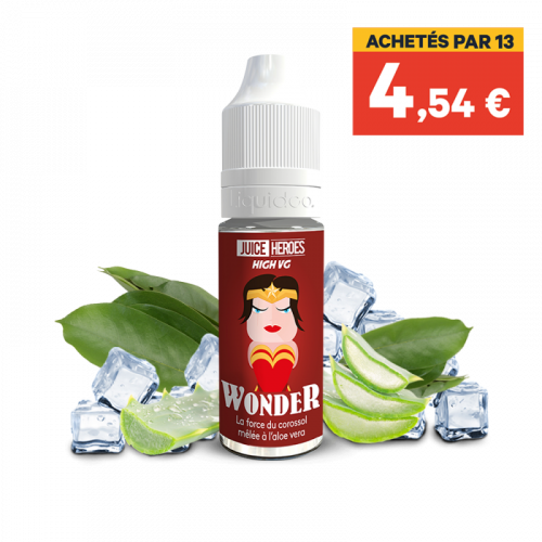 E Liquide Wonder Juice Heroes 10 ML Liquideo 4 taux de nicotine | Cigusto | Cigarette electronique, Eliquide