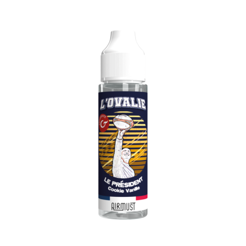 E Liquide LE PRESIDENT en format de 60 ml gamme L'Ovalie de Airmust | Cigusto | Cigarette electronique, Eliquide