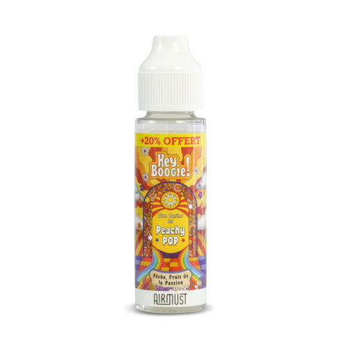 E Liquide sans nicotine Peachy Pop 60 ml Airmust | Cigusto | Cigusto | Cigarette electronique, Eliquide
