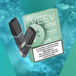 Cartouche pré remplie eliquide Veev One Blue Mint 20 mg | Cigusto | Cigarette electronique, Eliquide