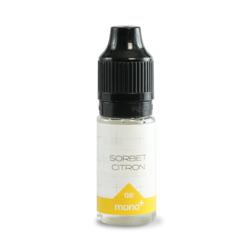 E Liquide pas cher Sorbet Citron Mono+ Cigusto | Ecigarette | Cigusto | Cigarette electronique, Eliquide