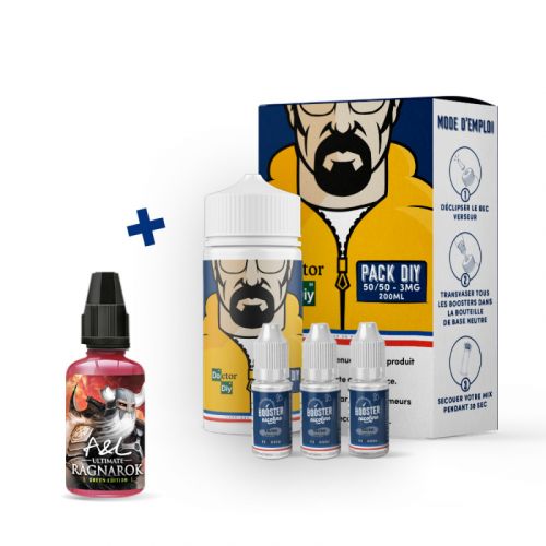 Pack DIY Ragnarok Green 230ml 50/50 Doctor DIY| Cigusto | Cigusto | Cigarette electronique, Eliquide