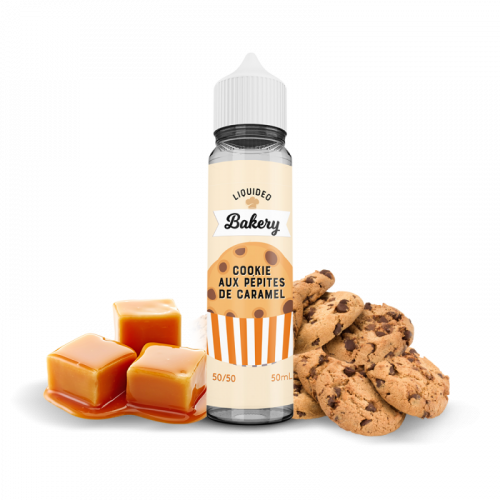 E Liquide Cookie Caramel Tentation 50 ML Liquideo Nicotine 0g | Cigusto | Cigarette electronique, Eliquide