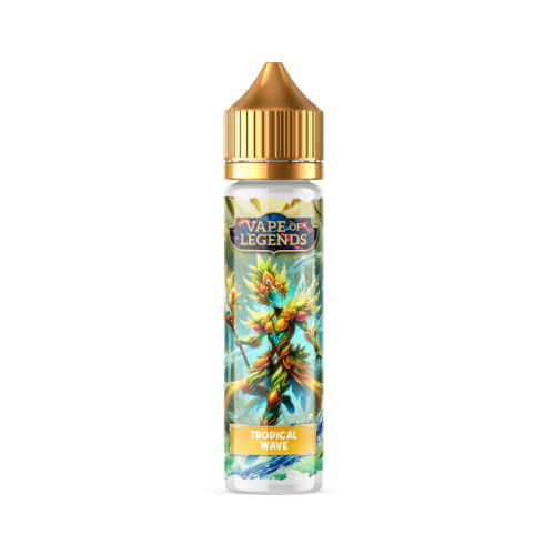 E Liquide TROPICAL WAVE en format 50 ml de chez Vape of Legends | Cigusto | Cigarette electronique, Eliquide