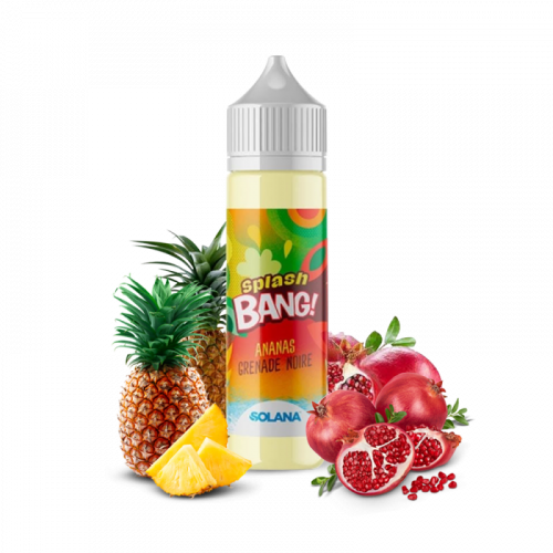 Eliquide Splash Bang 50ml - SOLANA Nicotine 0mg | Cigusto | Cigarette electronique, Eliquide