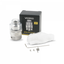 Atomiseur reconstructible PnP RTA Tank - Voopoo pod drag | Cigusto | Cigarette electronique, Eliquide