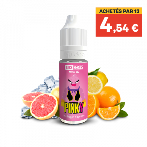 E Liquide Pinky Juice Heroes 10 ML Liquideo | Cigusto | Cigarette electronique, Eliquide