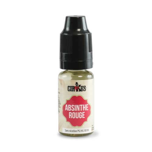 Arôme Cirkus Absinthe Rouge VDLV  0 mg Boisson 0/0 France 0 mg | Cigusto | Cigarette electronique, Eliquide