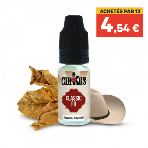 E liquide Classic FR CIRKUS | Cigusto | Cigarette electronique, Eliquide