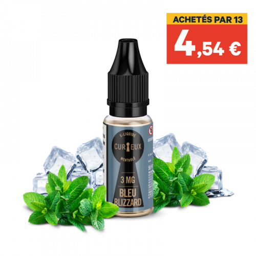 E liquide France Bleu Blizzard 10ml - CURIEUX | Cigusto | Cigarette electronique, Eliquide