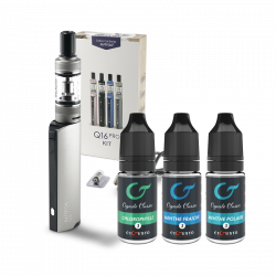 Pack Q16 Pro Justfog + 3 eliquides Cigusto menthe | Cigusto | Cigarette electronique, Eliquide