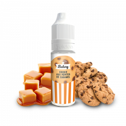 E Liquide COOKIE AUX PÉPITES DE CARAMEL  10 ml - Liquideo
