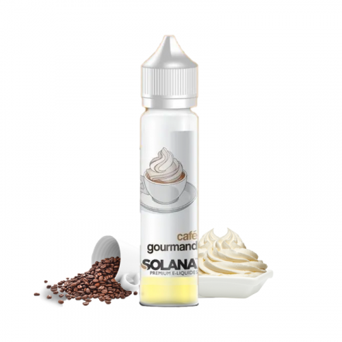 E liquide sans nicotine Café Gourmand 50ml SOLANA Cigusto | Cigusto | Cigarette electronique, Eliquide